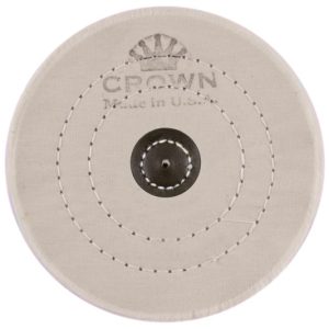 Круг мусліновий CROWN білий d-150мм, 50 шарів (с кож. п’ятаком)