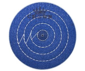 Круг мусліновий CROWN синій d-150 мм, 50 шарів