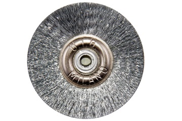 Щітка сталева UTG d-50 мм (JOTA 6310.50) на металевому диску