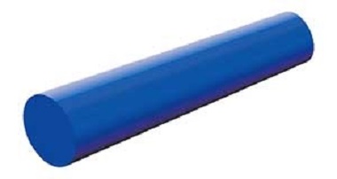 Воск FERRIS B-875 синий “цельный стержень”, d-22 мм, L-150 мм