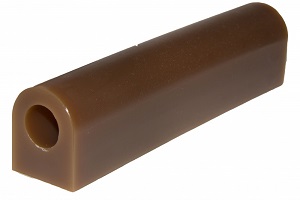 Віск FERRIS Т-200 золотистий “трубка з плоскою стороною” (33х30 мм, d-15 мм, L-150 мм)