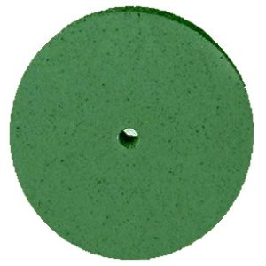 Резинка силиконовая EVE зеленая диск 22х3 мм
