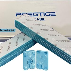 Гума силіконова низькотемпературна бірюзова PRESTIGE ACCU-SIL в смужках (2,27 кг)