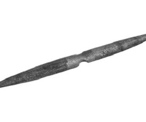 Напильник для воска полукруглый двухсторонний L-200 мм.